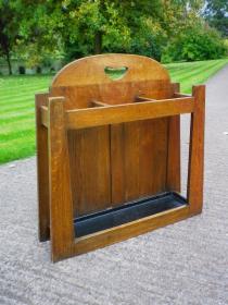 Goodyers Arts & Crafts Oak Stick Stand
