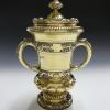 Mappin & Webb Silver Gilt Cup & Cover