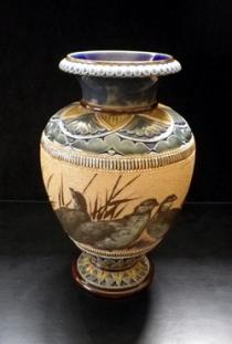 Doulton Lambeth Florence Barlow Vase